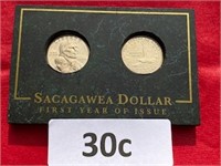 2000 SAGAGAWEA DOLLARS FIRST YEAR OF ISSUE