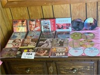 CD'S INCLUDING HANK WILLIAMS, CONWAY TWITTY