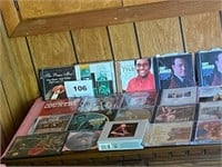 CD'S INCLUDING WILLIE NELSON, EDDY ARNOLD