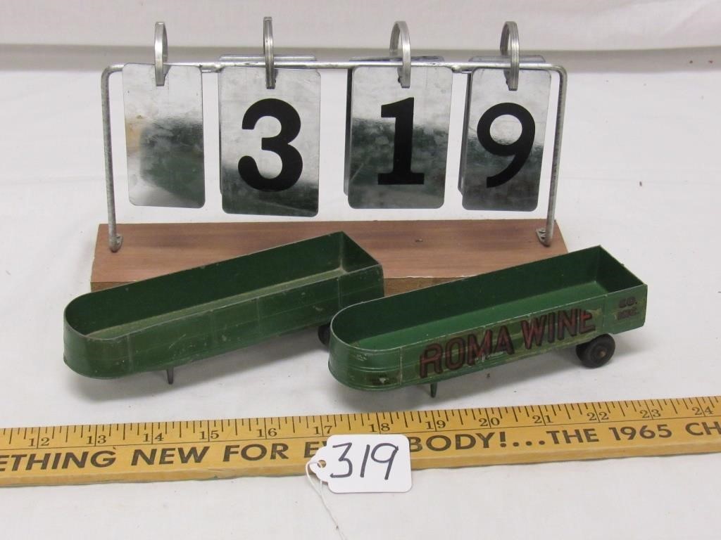 Toy Truck Auction