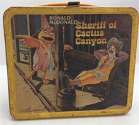 VINTAGE RONALD MCDONALD LUNCHBOX