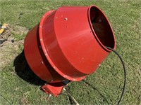 3 Point Cement Mixer w/ Hydraulic Top Link