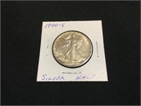 1940-S Silver Half Dollar