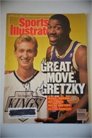 Magic, Gretzky Signed Sports Illustrate