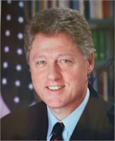 Signed Bill Clinton Photograph