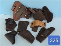 Group of Hand Gun Holsters