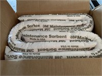 1 Box of 3M Maintenance Sorbent Mini Booms (12)