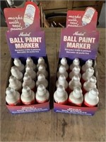 Markal Ball Paint Markers (2 boxes of 24 Assorted