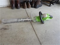 Green works electric hedge trimmer