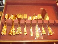Gold dessert set