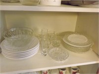Assorted glass ware and china