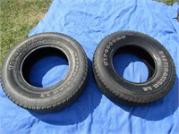 2 Used Tires P235/75R15