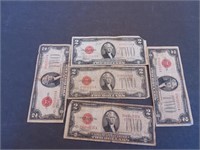 2 dollar bills 5 1928 for 1 money