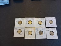 Mercury Dimes 1941-1944