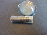 Roll of dimes Silver  clad 1965-1969