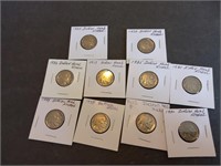 Indian Head/ Buffalo nickles 10 for 1 money