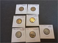 Indian Head/ Buffalo nickles 7 for 1 money