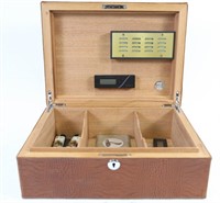 BROWN ALLIGATOR SKIN HUMIDOR