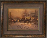 G. HARVEY "REMEMBERING THE GOOD TIMES" LITHO