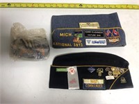 Bag of military memorabilia