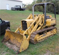 John Deere 350C track loader, 7244 hrs, 3 cyl