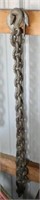 3/8" chain with two hooks, approx 5.5' long