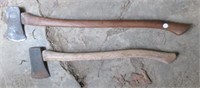 (2) Axes Including BBB Hand Forged.