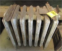 Vintage Cast Iron Heater. Measures: