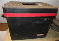 Craftsman tote caddy combo box with contents.