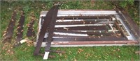 (15) Antique saws including 2 man saws, 1 man