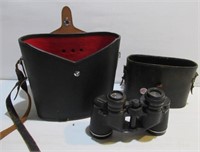 Regent 7x35 binoculars with (2) cases.