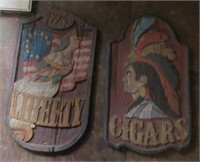 (2) Decorative wall signs. Measures: 18 3/4" H x