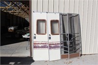 (2) Used Camper Doors