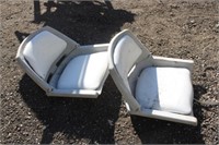2 folding boat seats