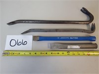 Chisels and Wrecking Bars