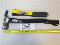 Stanely FatMax Hickory Hammer & SharpShooter