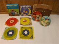 Children Records 45s - Colored and Pictures
