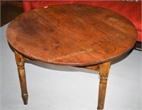 Primitive table; repaint. 19th century. Dimensions