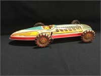 Marx Lithograph Toy Race Car