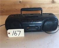 Panasonic cassette player/radio
