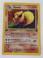 1999 Pokemon 1st Edition Holo Flareon Jungle #3