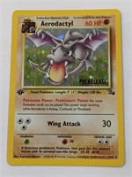 1999 Pokemon PRERELEASE 1st Ed. Holo Aerodactyl #1