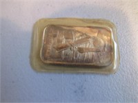 .999 fine silver 1 once bar