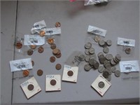 jefferson nickels & lincoln cents