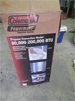 coleman propane heater