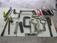 vise clamps & hand tools