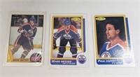 1980's OPC HOCKEY CARDS Gretzky Coffey Messier #1