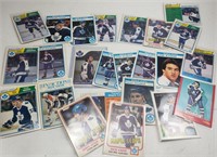 (24) 1980's OPC TORONTO MAPLE LEAFS CARDS