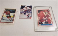 ERIC LINDROS & JEREMY ROENICK ROOKIE CARDS