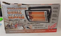 NEW! Ceiling Mounted Quartz Heater- new in box,